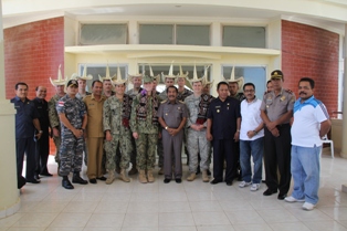 Bupati Rote Ndao Sambut TIM Survey Kegiatan Partnership 2014