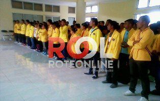 Wakil Bupati Rote Ndao Sambut 108 Mahasiswa KBPM UKAW UNKRIS