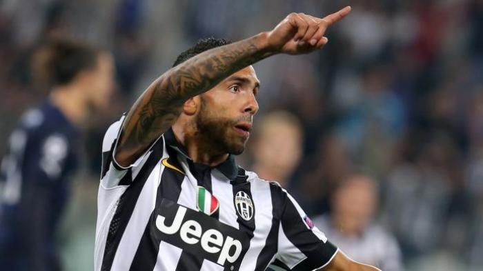 Tevez Bawa Juventus Atasi Malmo di Turin