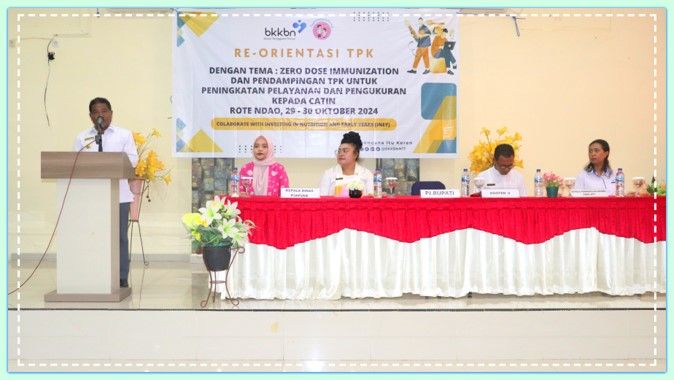 Pemkab Rote Ndao dan BKKBN NTT Edukasi TPK dan Catin Untuk Pencegahan Dini Stunting
