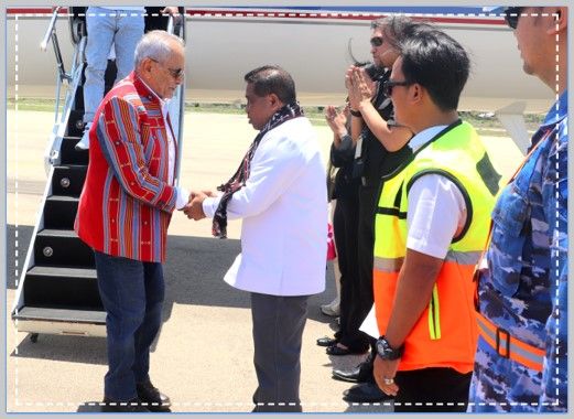 Lawatan Presiden Timor Leste di Rote Ndao, Pulau Terselatan Indonesia