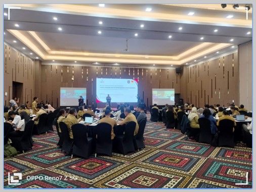 Pj. Bupati Rote Ndao Hadiri Peluncuran Inovasi dan Dashboard Padu Padan Data Kemiskinan Provinsi NTT