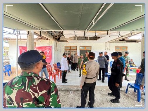 Berlangsung Tertib dan Lancar, Pj. Bupati Rote Ndao dan Forkompimda Pantau Pelaksanaan Pilkada Serentak