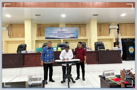 Pemerintah dan DPRD Kabupaten Rote Ndao Sepakat Menyetujui Ranperda APBD 2025