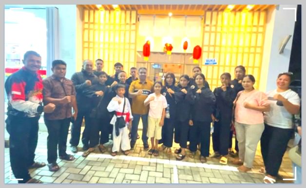 Pj. Bupati Rote Ndao Melepas Kontingen Pencak Silat Paku Bumi Open 13 Championship 2025 di Bandung