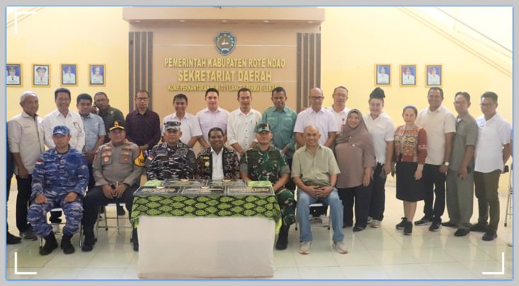 Pj. Bupati Rote Ndao Meresmikan 117 Paket Kegiatan Fisik Pembangunan Tahun 2024
