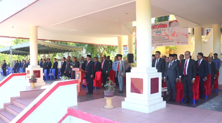 HUT Otonomi Daerah ke-29, Sinergi Pusat dan Daerah Membangun Nusantara Menuju Indonesia Emas 2045