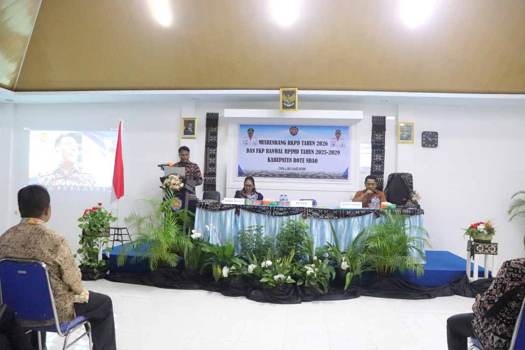 Pemkab Rote Ndao Selenggarakan Musrenbang RKPD 2026 dan FKP Ranwal RPJMD 2025-2029