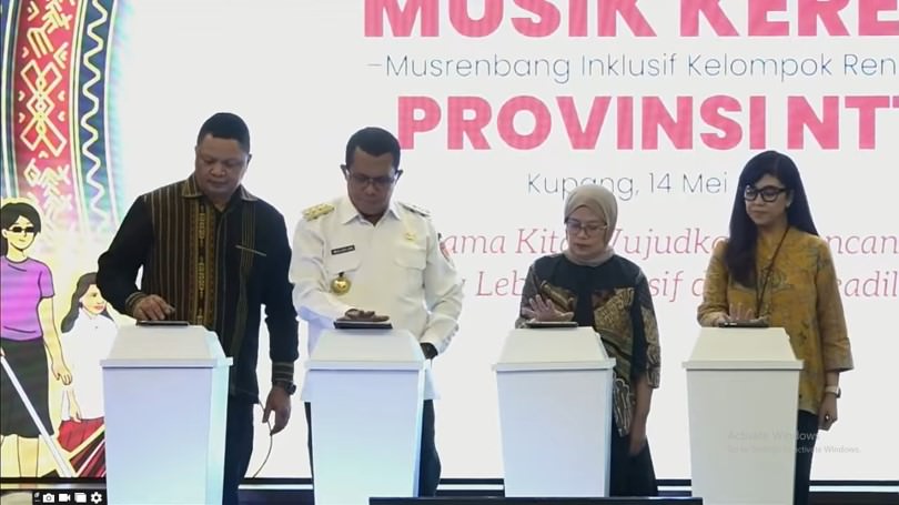 Bupati dan Wabup Rote Ndao Hadiri Musrenbang RKPD 2026 dan RPJMD 2025-2029 Provinsi NTT