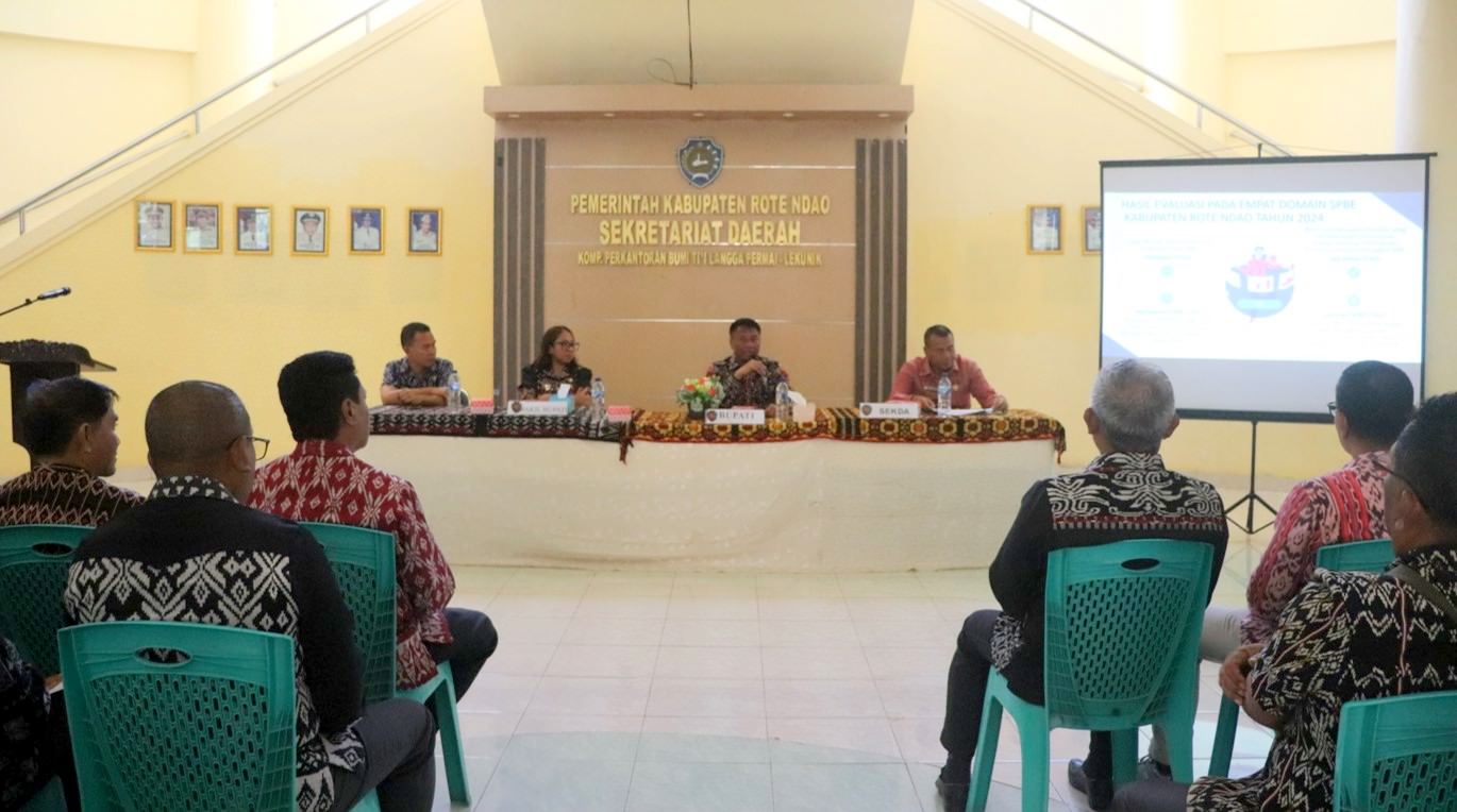 Indeks SPBE 2024 Naik 3,35 Point, Pemkab Rote Ndao Terbaik Kedua di NTT
