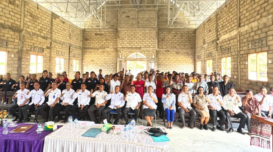 Pemkab Rote Ndao Sosialisasikan Percepatan Penyiapan Lahan Kawasan Sentra Industri Garam Nasional