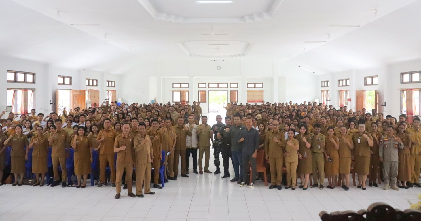 414 CPNS Ikuti Pembekalan, Bupati Rote Ndao Beri Pesan Profesionalitas, Integritas dan Loyalitas Pelayanan Publik