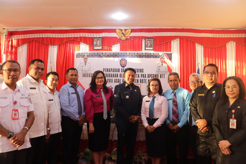 Bupati Rote Ndao Hadiri Launching Inovasi Aksi Perubahan Peserta PKA