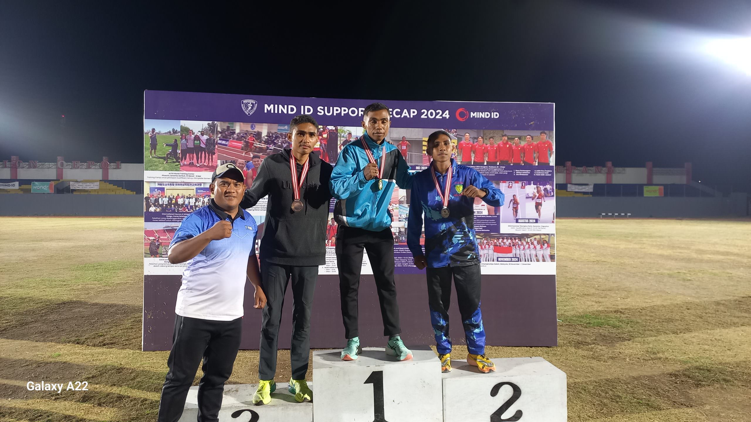 Atlet Ferdi Risky Muda Borong Dua Medali untuk Rote Ndao di Kejurda Atletik NTT