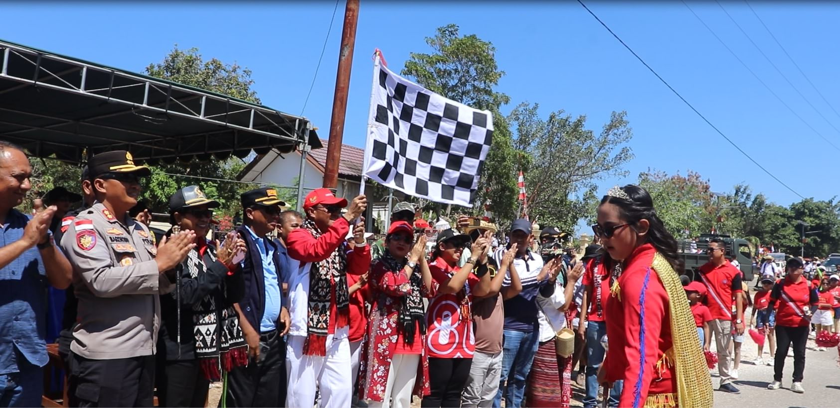 Karnaval Pembangunan Meriahkan HUT RI ke-80 di Rote Ndao