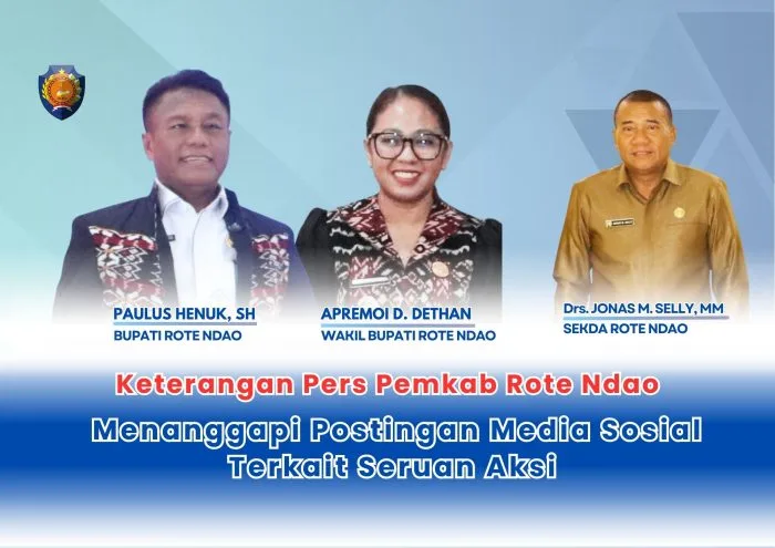 Keterangan Pers Pemkab Rote Ndao Menanggapi Postingan Media Sosial Terkait Seruan Aksi