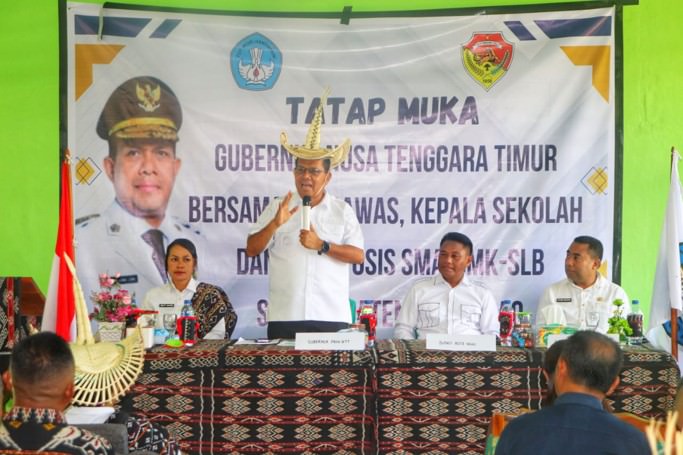 Gubernur NTT Melki Laka Lena Kunjungi Rote Ndao, Dorong Peningkatan Pendidikan dan Pembangunan Daerah