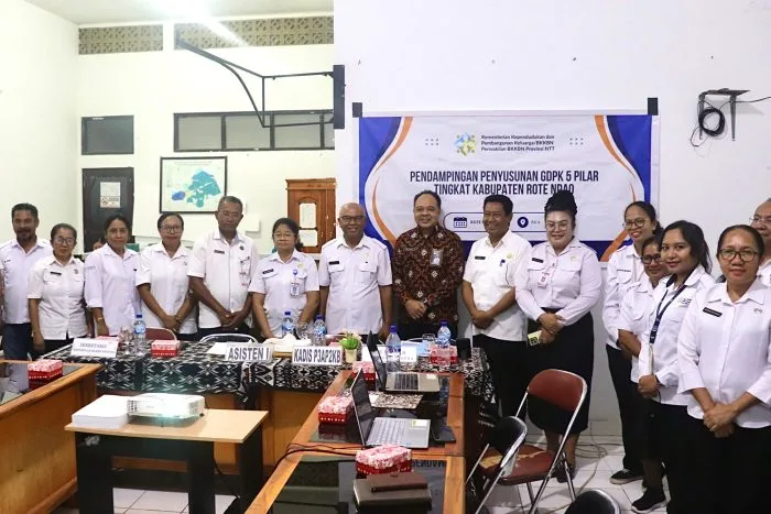 Pemkab Rote Ndao Gelar Pendampingan Penyusunan Grand Design Pembangunan Kependudukan 2025