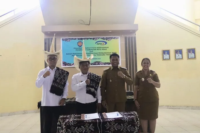 Pemkab Rote Ndao dan BPKP NTT Tandatangani Nota Kesepakatan Peningkatan Tata Kelola Pemerintahan