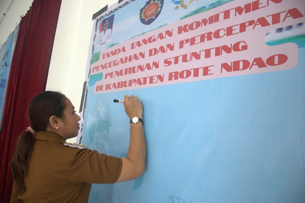 Rote Ndao Gelar Rapat Koordinasi Percepatan Penurunan Stunting 2025