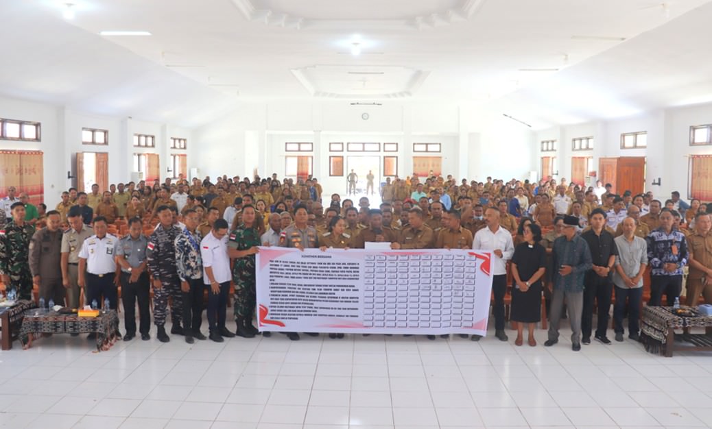 Forkorda Rote Ndao Ikrarkan Damai untuk Indonesia Harmoni