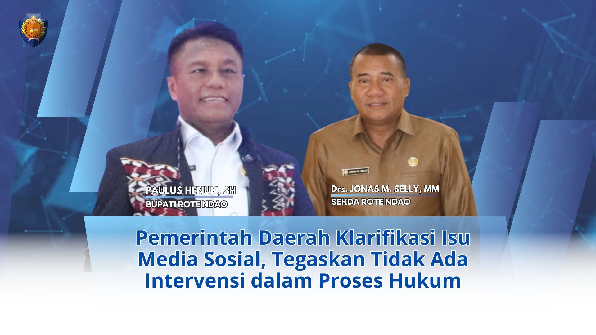 Pemerintah Daerah Klarifikasi Isu Media Sosial, Tegaskan Tidak Ada Intervensi dalam Proses Hukum