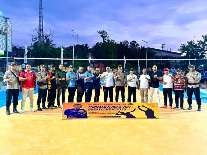 Resmi Digelar, 34 Tim Ambil Bagian Di Turnamen Bola Voli Bupati Rote Ndao Cup V 2025