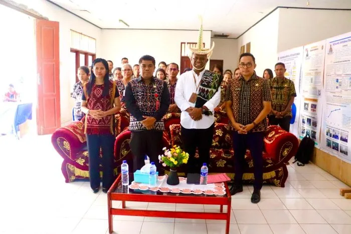 Visitasi Monitoring dan Evaluasi Penilaian KIP Tahun 2025 Digelar di Aula Mafa’da Dinas Kominfostaper Kabupaten Rote Ndao
