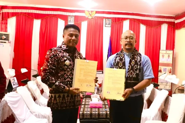 Pemkab Rote Ndao dan IAKN Kupang Tandatangani Kesepakatan Bersama Dukung Pelaksanaan Tri Dharma Perguruan Tinggi