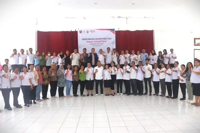 Pemkab Rote Ndao dan Yayasan Seribu Cita Bangsa Gelar Diseminasi Akhir Program “Sikat Stunting”
