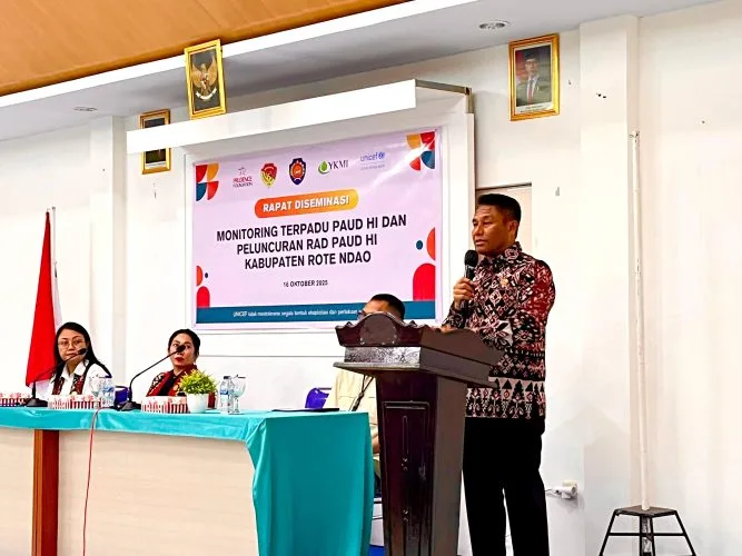 Bupati Paulus Henuk Tegaskan Aksi Nyata RAD PAUD HI Sebagai Komitmen Pemenuhan Hak Dasar Anak di Rote Ndao
