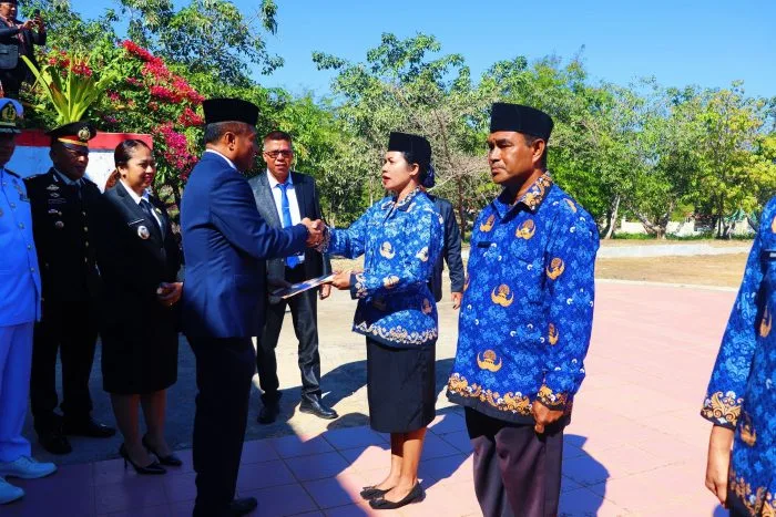 Pemerintah Kabupaten Rote Ndao Gelar Upacara Hari Kesaktian Pancasila, 894 ASN PPPK Terima SK Bupati