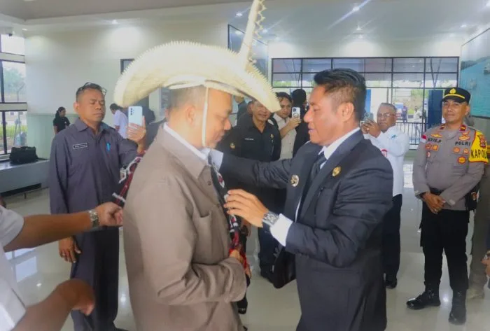 Dirjen PK Kementerian Kelautan dan Perikanan Tinjau Pembangunan Kawasan Tambak  Garam