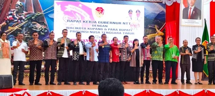 Rote Ndao Peringat Tiga Terbaik Se-NTT Aksi Konvergensi Stunting 2024