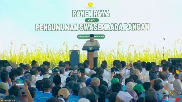 Presiden Umumkan Swasembada Pangan, Indonesia Tak Lagi Impor Beras