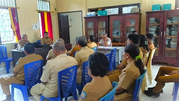 Hari Pertama Bertugas, Asisten III Konsolidasikan OPD Bahas Pelaksanaan Tupoksi Hingga Target Capaian PAD