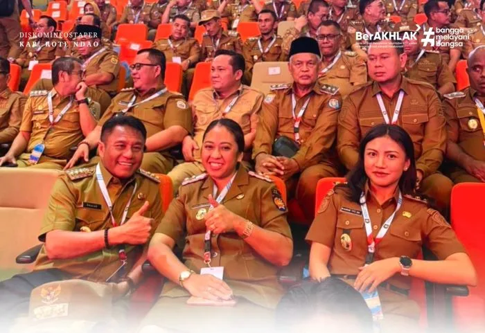Bupati dan Wabup Rote Ndao Hadiri Rakornas Pemerintah Pusat dan Daerah 2026; Sinergi Implementasi Program Nasional