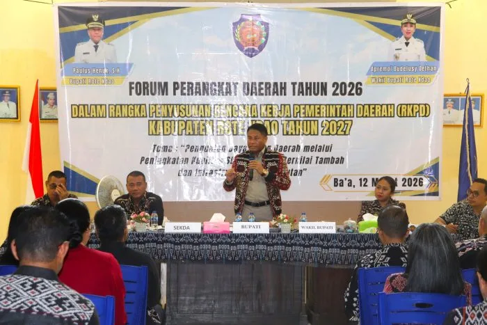 Pemkab Rote Ndao Gelar Forum Perangkat Daerah Penyusunan RKPD 2027