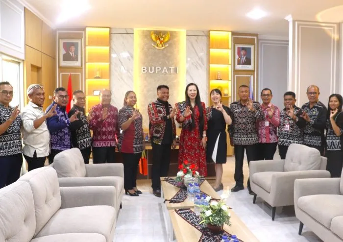 Bupati dan Wabup Rote Ndao Terima Kunjungan Konsulat Tiongkok, Bahas Peluang Kerja Sama dan Investasi