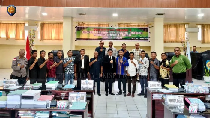 DPRD Kabupaten Rote Ndao Gelar Penutupan Sidang I terkait LKPJ Bupati Rote Ndao Tahun 2025