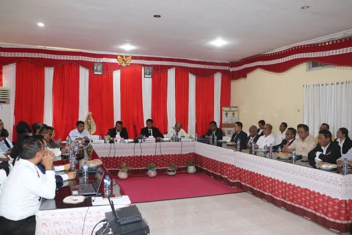 Pimpin Rapat Kerja OPD, Bupati Rote Ndao Perkuat Kinerja Pemerintahan