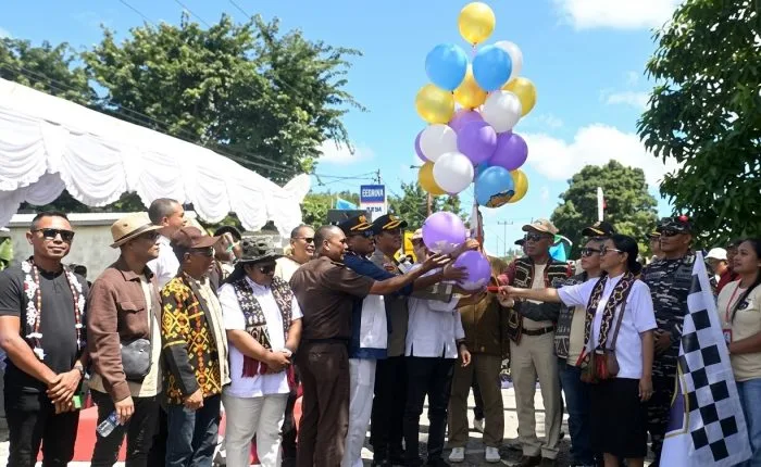 Meriah, Pawai Pembangunan dan Pawai Paskah Semarakkan HUT ke-24 Kabupaten Rote Ndao