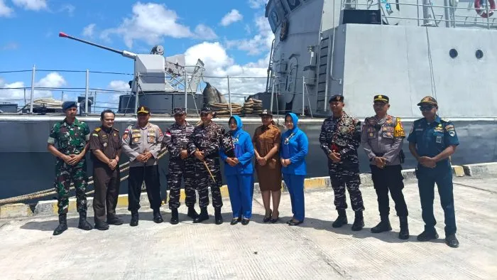 Wakil Bupati Rote Ndao Sambut Kunjungan Kerja Dankodaeral VII NTT, Perkuat Sinergi dan Koordinasi Antar Lembaga di Daerah