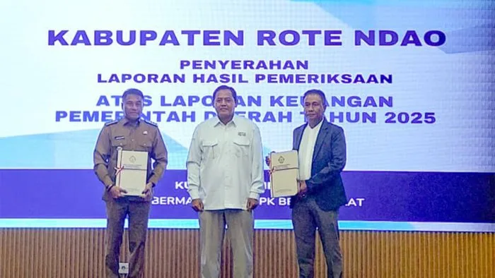 Pemkab Rote Ndao Raih Opini WTP atas LKPD 2025, Bukti Komitmen Tata Kelola Keuangan