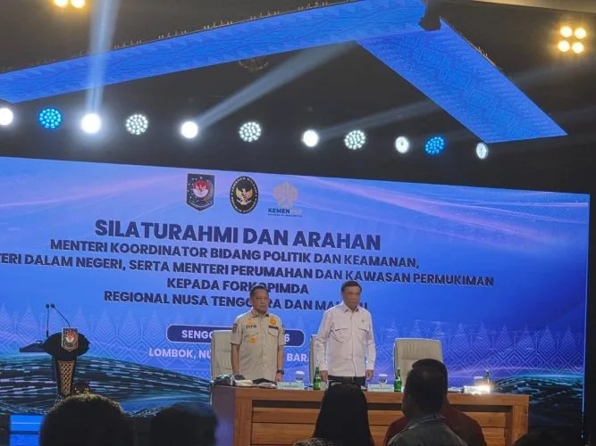 Bupati Rote Ndao Hadiri Arahan Menkopolkam, Mendagri, dan Menteri PKP Tahun 2026 untuk Wilayah Nusa Tenggara dan Maluku   