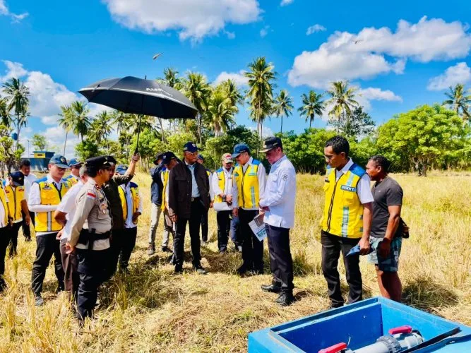 Menteri PU Tinjau JIAT Sumur Bor di Rote Ndao, Perkuat Akses Air Bersih dan Ketahanan Pangan Daerah