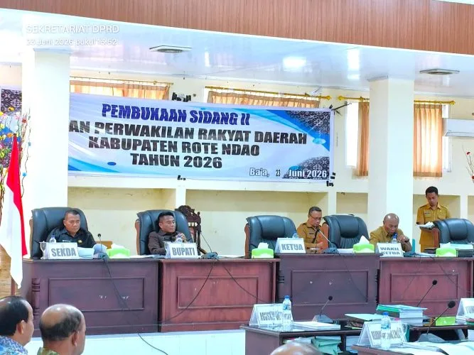 Sidang II Digelar, Pemkab dan DPRD Rote Ndao Bahas Pertanggungjawaban APBD 2025