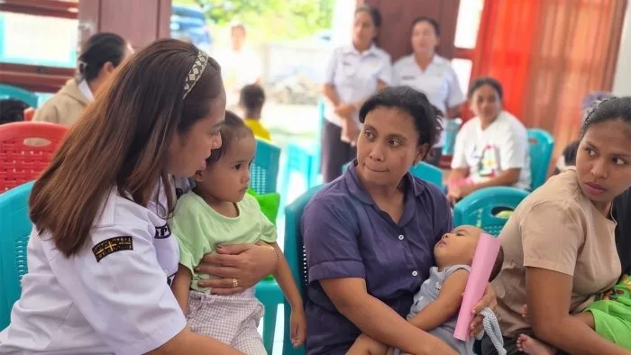 Wabup Rote Ndao Lanjutkan Kunjungan Kerja ke Posyandu Pallapa 2, Perkuat Upaya Cegah Stunting